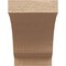 Ekena Millwork 4in. W x 6in. H x 36in. L Moab Woodgrain TimberThane Rafter Tail, Primed Tan RFTUR04X06X36MOARCPR - alternate 4